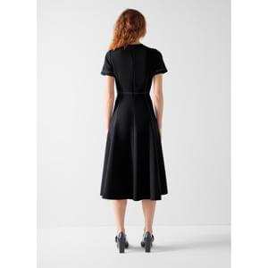 L.K. Bennett Eugine Navy Dress